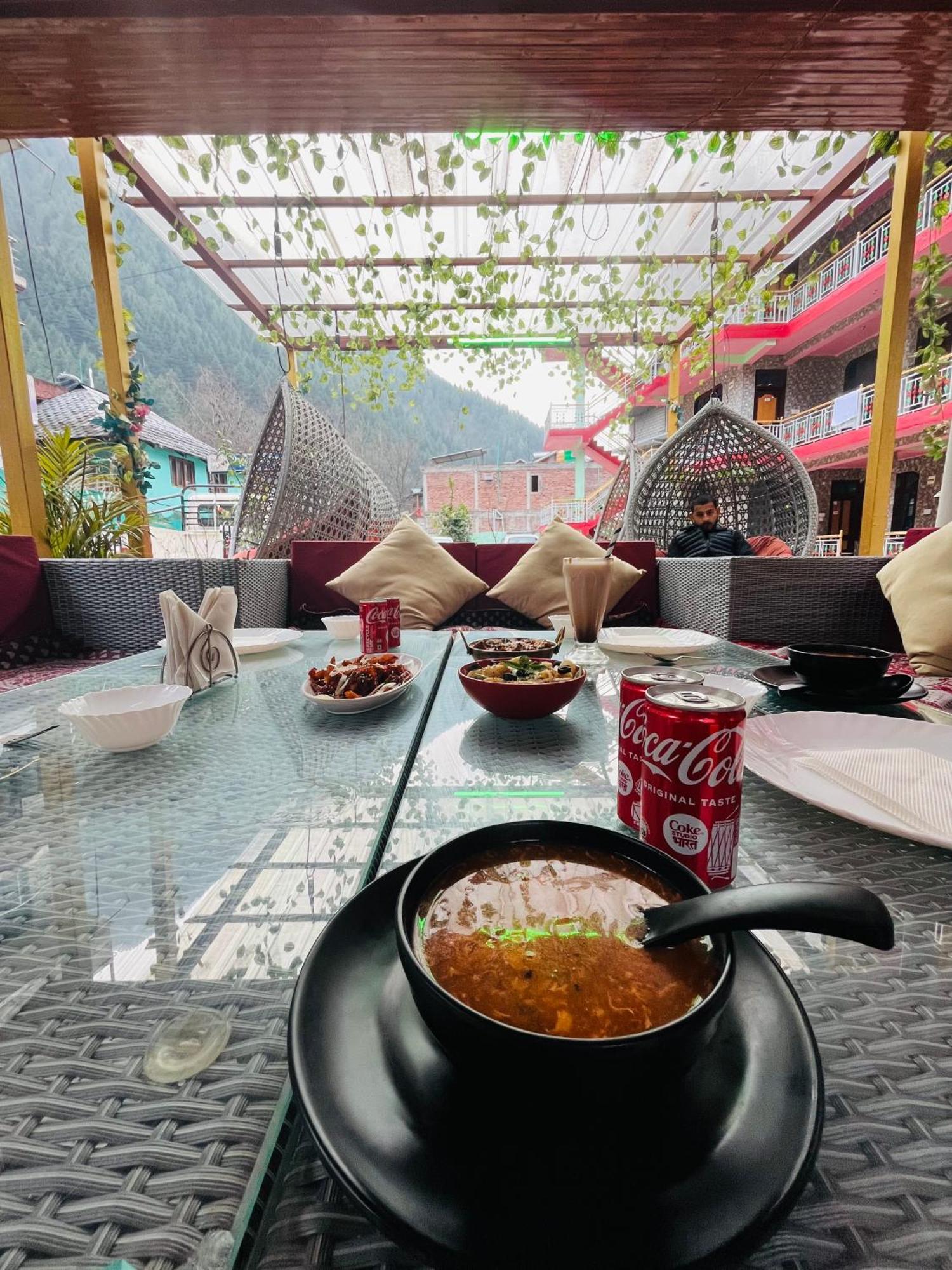 Hotel Dream Valley Kasol #Near Mall Road #River View #Parking #Gaming Zone #Open Terrace #Restaurant 외부 사진